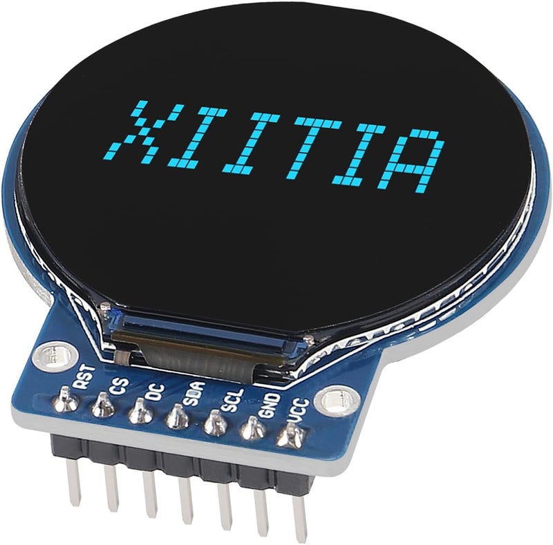 XIITIA 3pcs DC 3.3V 1.28 Inch TFT LCD Display Module Round RGB 240 * 240 GC9A01 Driver 4 Wire SPI Interface 240x240 PCB for Arduino - Image 5